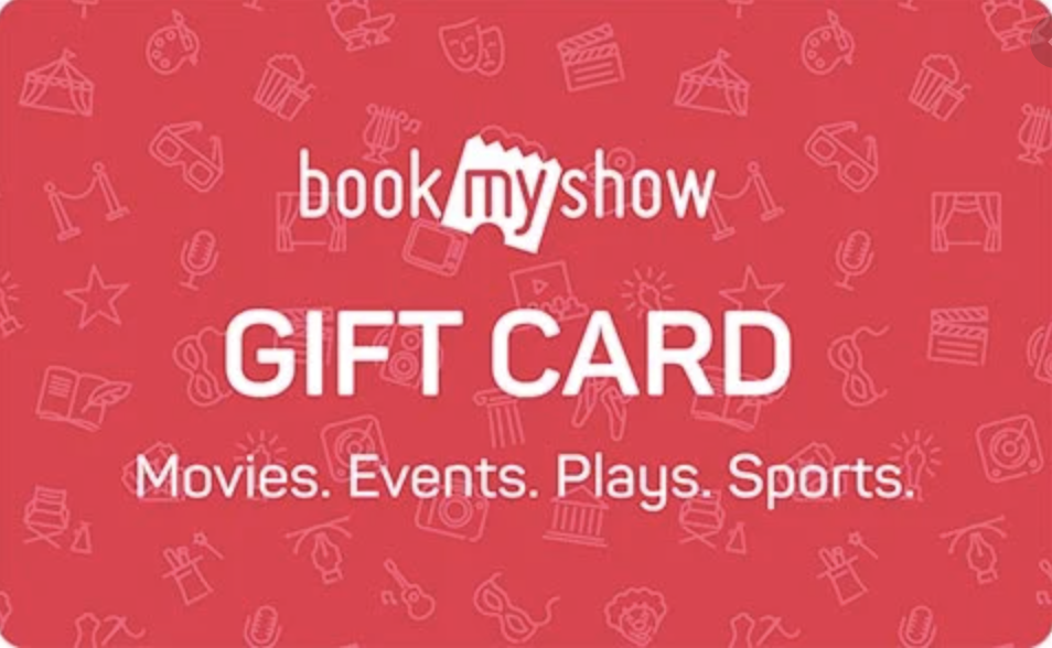 BookMyShow E Gift Card	