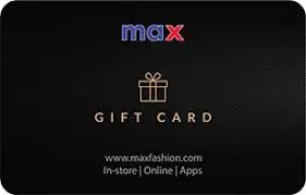 Max Fashion B2B Online E-Gift Voucher